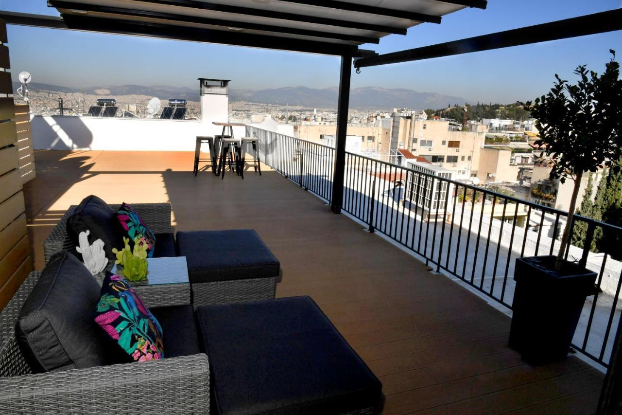 Luxurious Loft With Breathtaking Acropolis View Apartment เอเธนส์ ภายนอก รูปภาพ